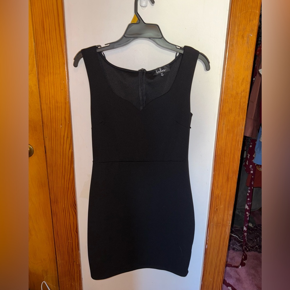 Lulu's Elegant Black Sleeveless Dress - Never Worn!